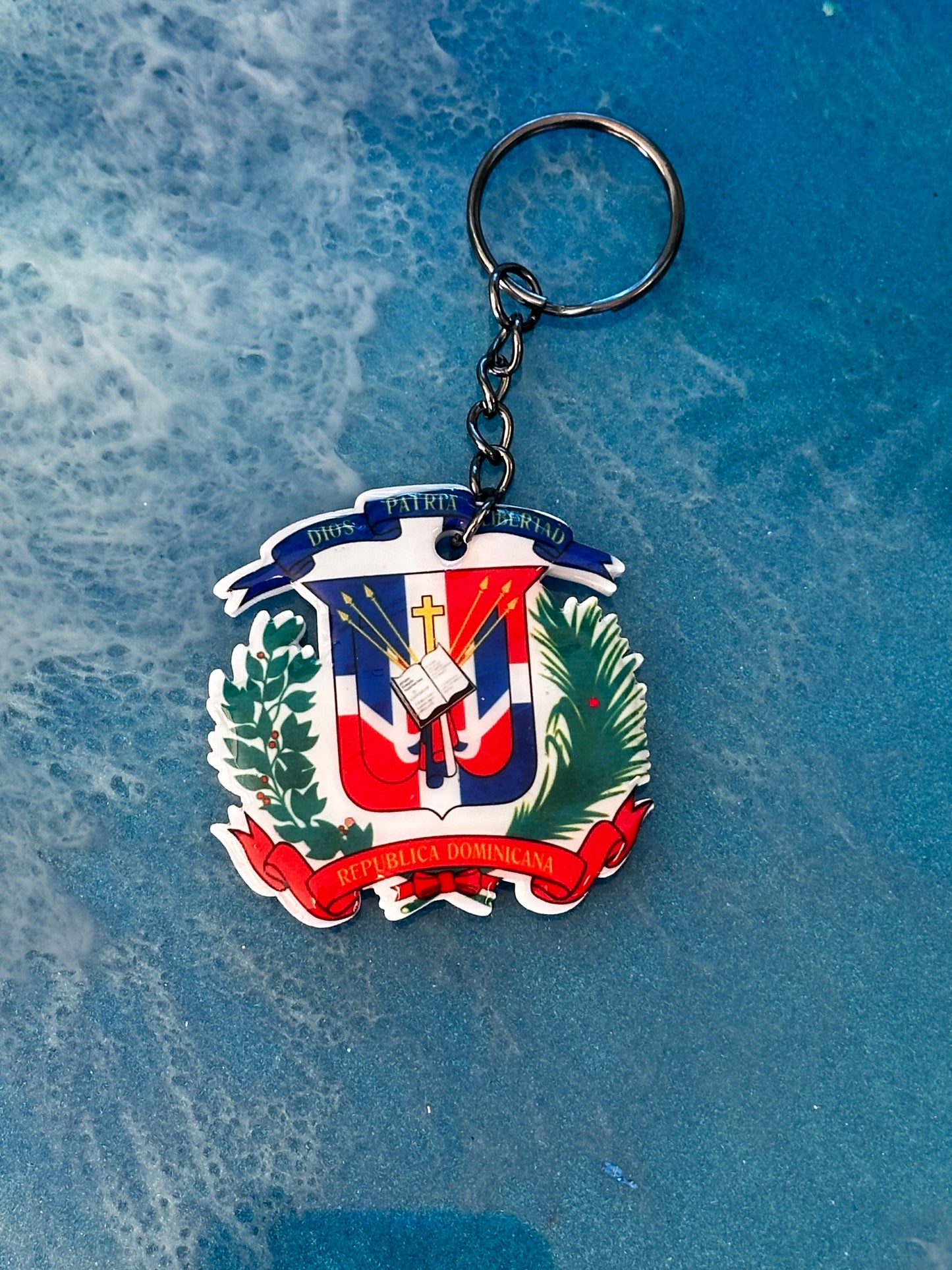 Llaveros RD en Acrílico 🇩🇴✨