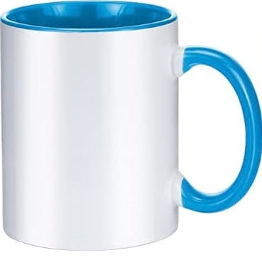Tazas con detalles coloridos, impresión por ambos lados, 11 oz, personalizables