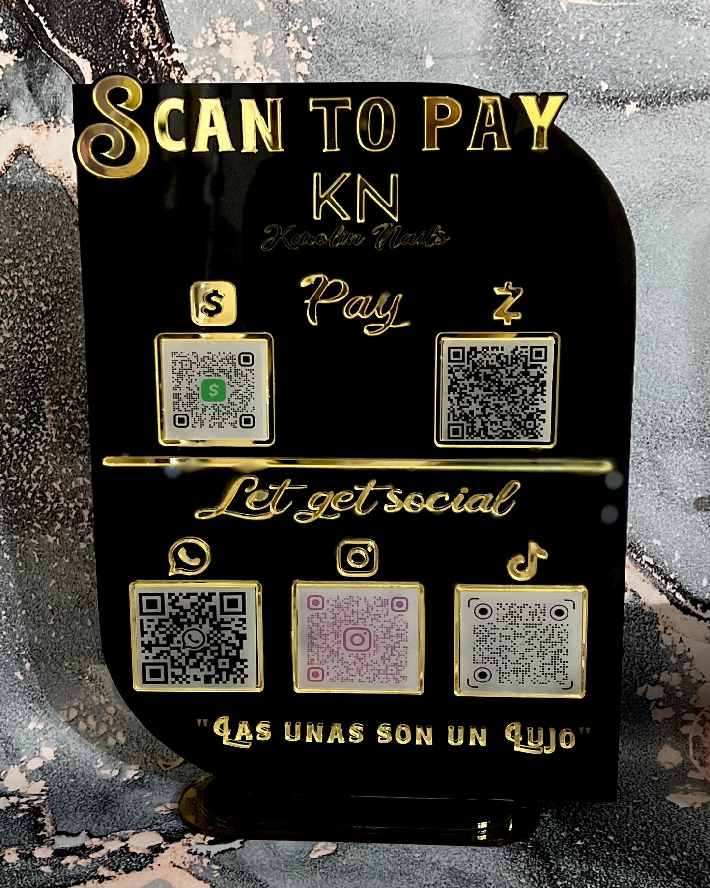 Acrylic QR