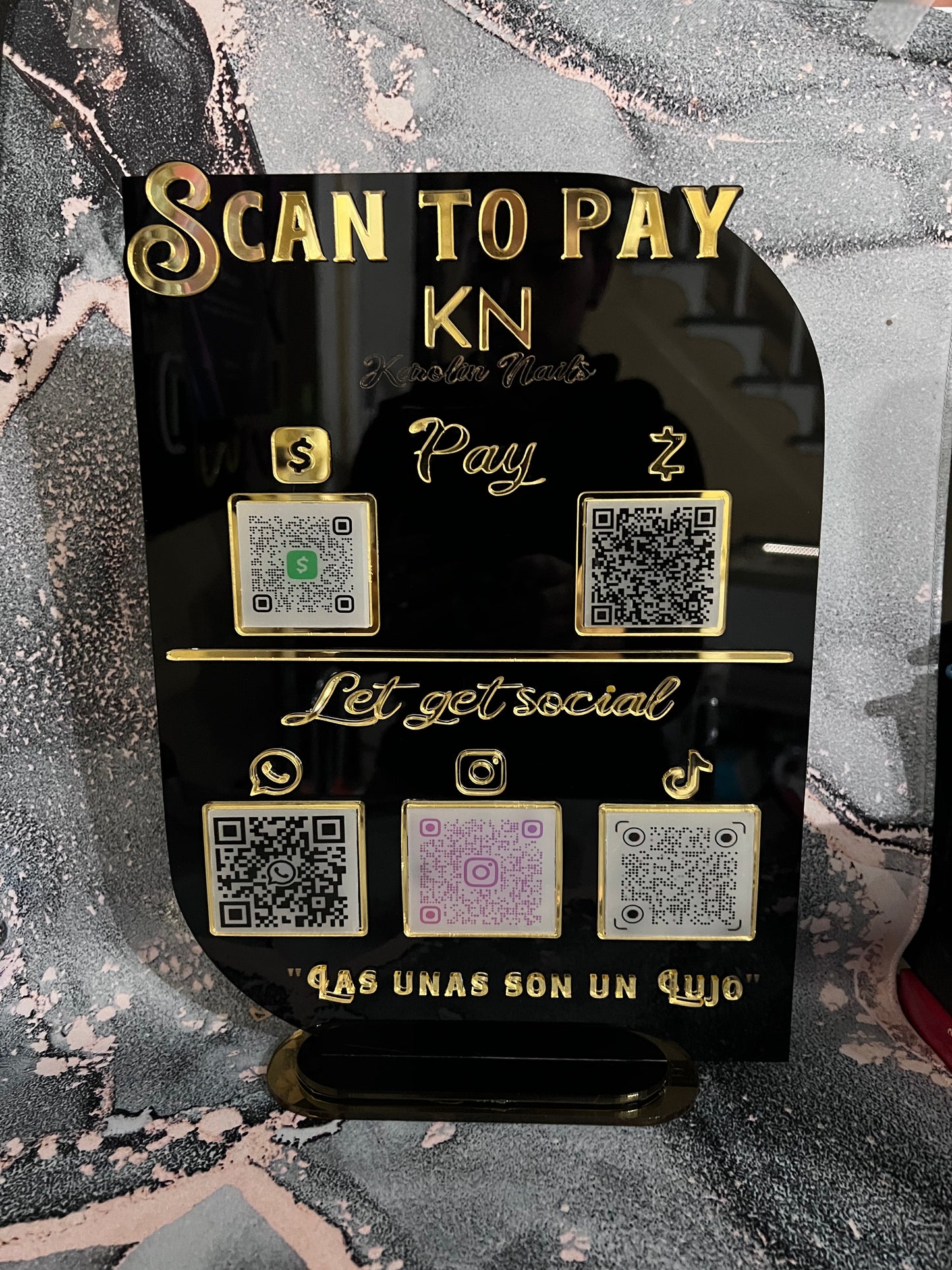 Acrylic QR