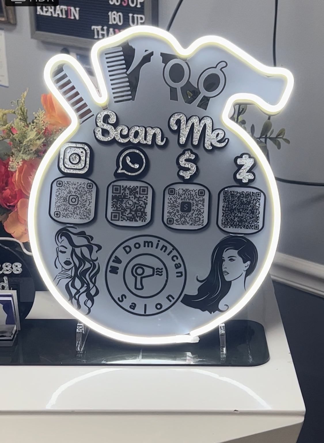 Acrylic QR