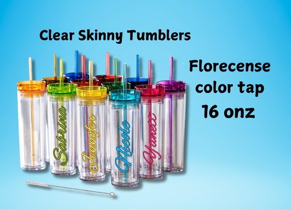 Skinny 16 onz tumbler  ChuleriaCraft