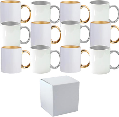 Mug Silver & Gold