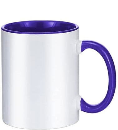 Tazas con detalles coloridos, impresión por ambos lados, 11 oz, personalizables