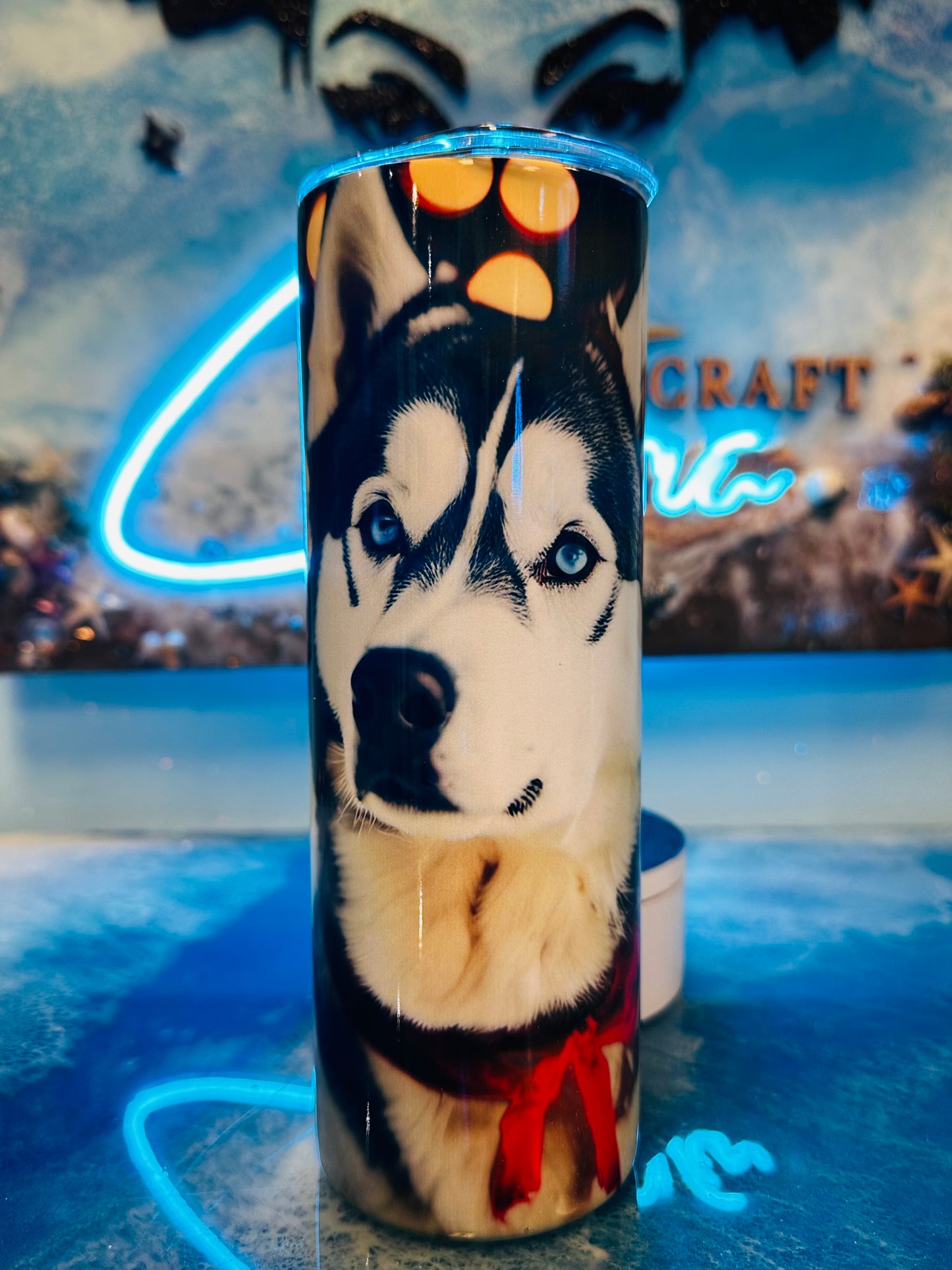 Husky tumbler